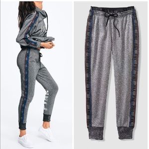 Vs pink rainbow joggers!